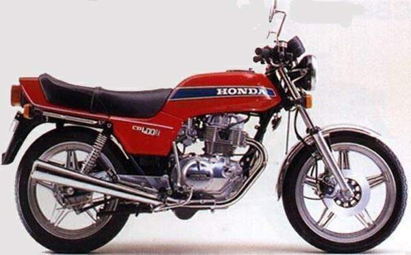 moto honda 400 n